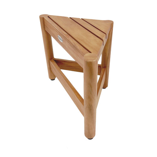 Asta Furniture, Inc. Teak Corner Shower Bench Wayfair Canada